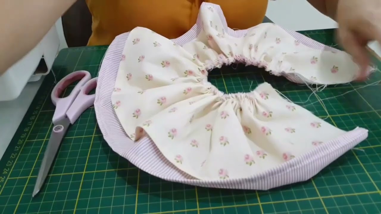 Curso boneca Mila Versão 2 vestido 1