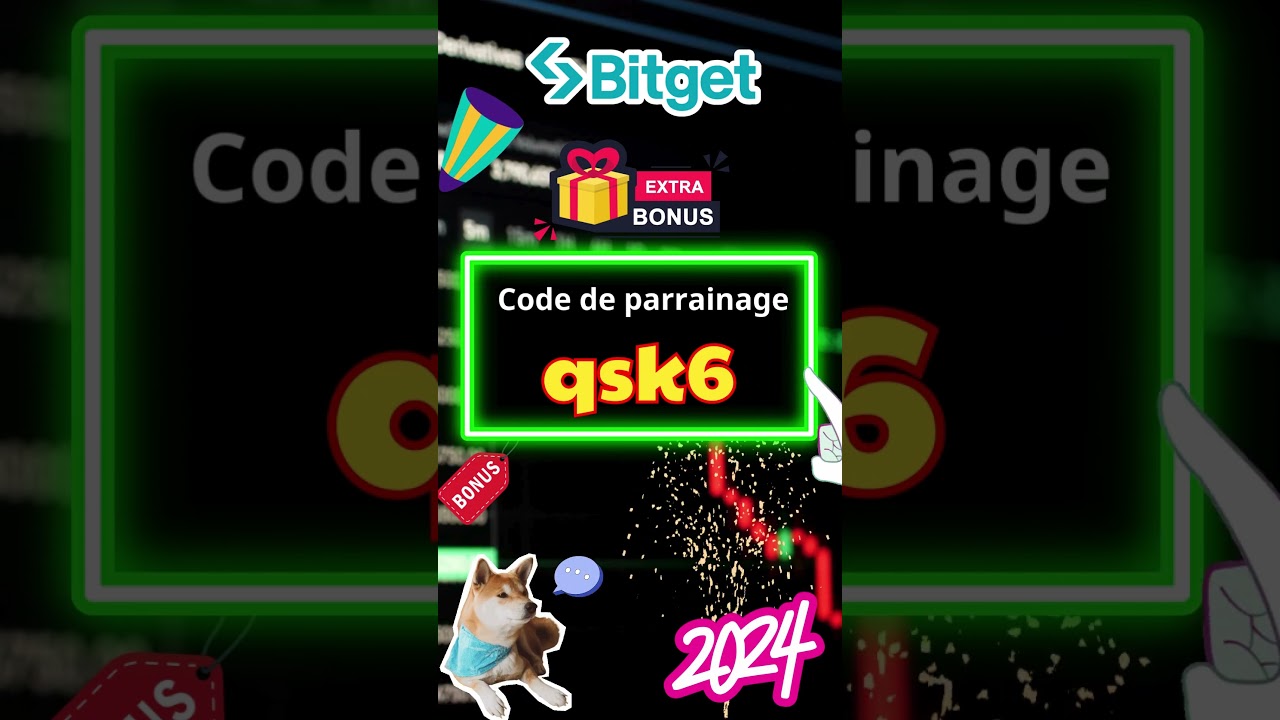 Code de parrainage Bitget: qsk6 - Bonus pour les nouveaux utilisateurs de Bitget en 2025