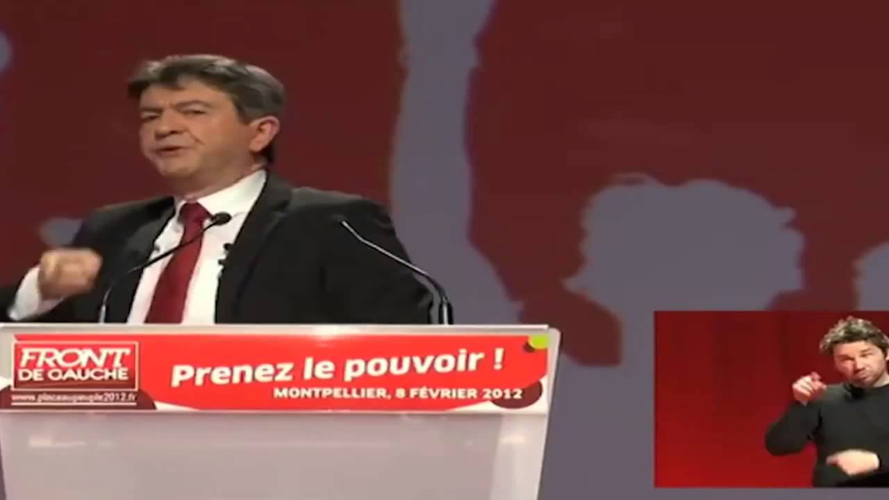 La rhétorique de Mélenchon expliquée en 4 mn