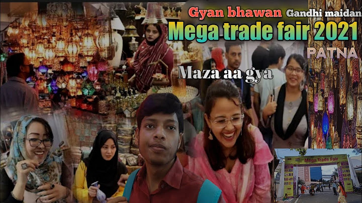 Mega Trade Fair Patna 2021| Maja aa gaya bhai😊| #Vlog 15|Saba Backpacker