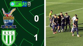 COPA RIO PROFISSIONAL - 2ª FASE - JOGO DE IDA - ARARUAMA 0X1 BOAVISTA