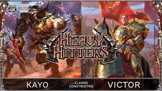 The Heavy Hitters in the House. Kayo vs Victor. Classic Constructed - Flesh and Blood TCG