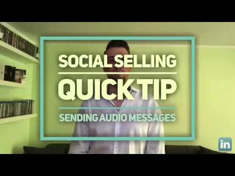 Modern Selling Quick Tip - Voice Messages on LinkedIn
