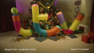 Designs in Air - ITV Ident - Christmas 2021