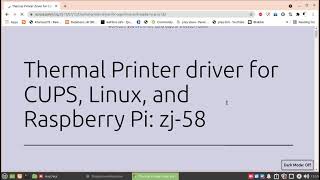 Cara Instalasi Driver Printer Thermal Unicorn 80 mm di Linux Mint 20