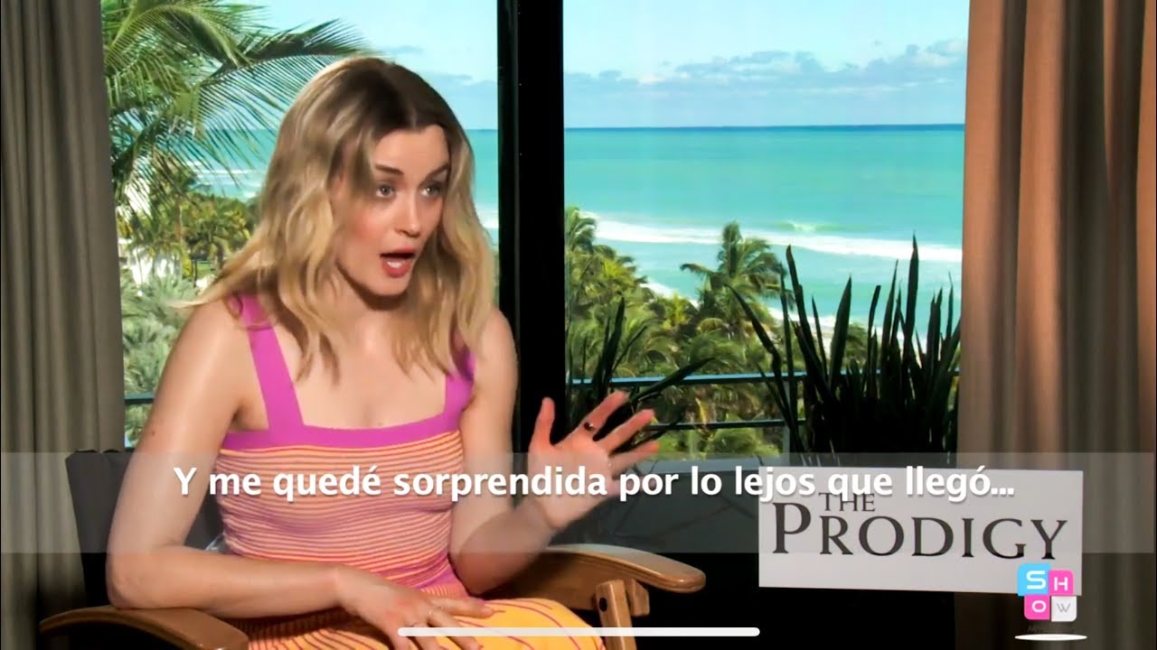 The Prodigy - Taylor Schilling talks about Mile's killer signs  🎤 TV Host = Ari Global