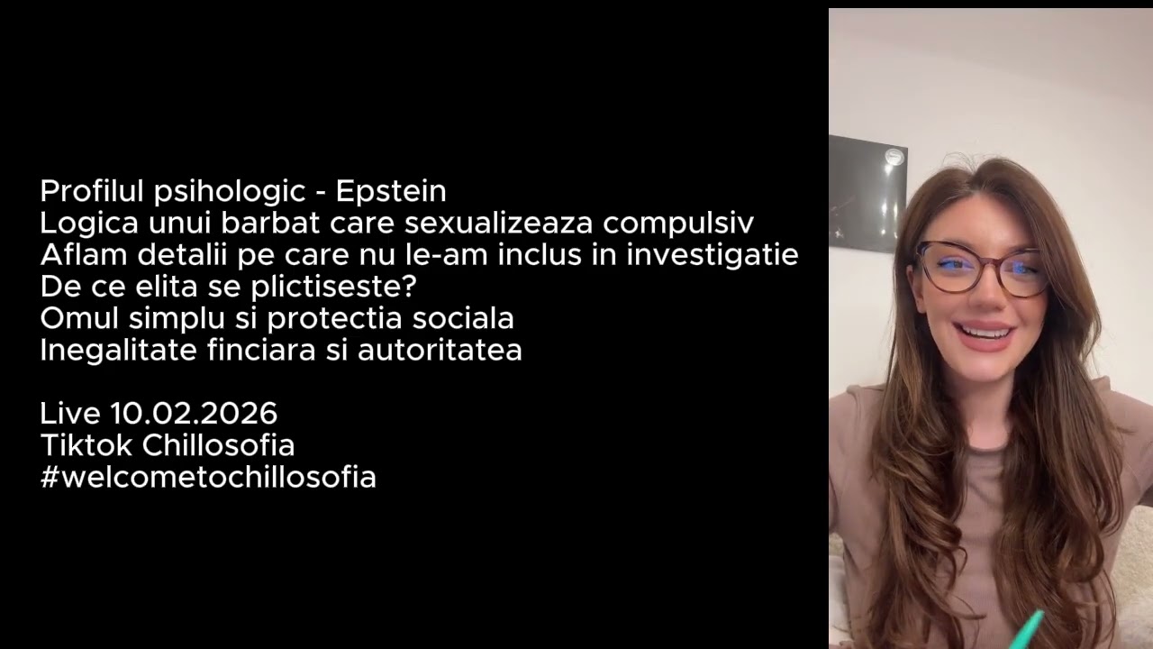CHILLOSOFIA LIVE: oamenii imi pun intrebari legate de Epstein/dialog cu chillosofii #chillosofia