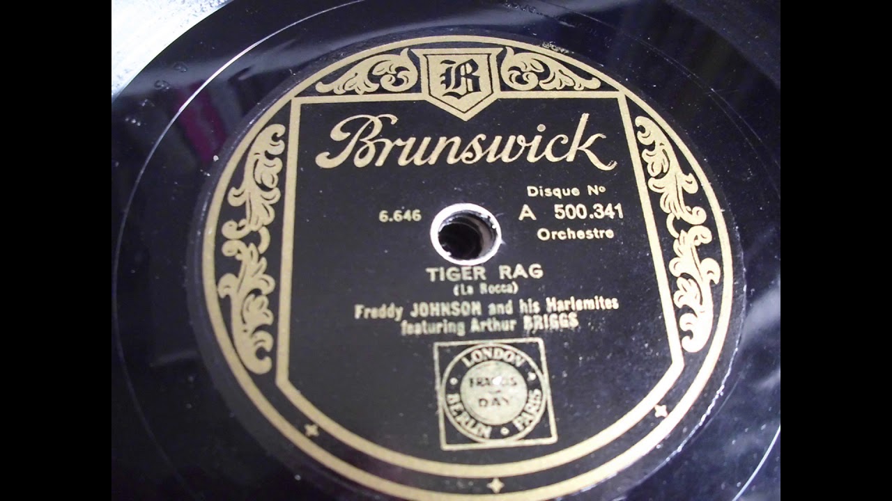Freddy Johnson and his Harlemites: Tiger rag (Paris 1933)