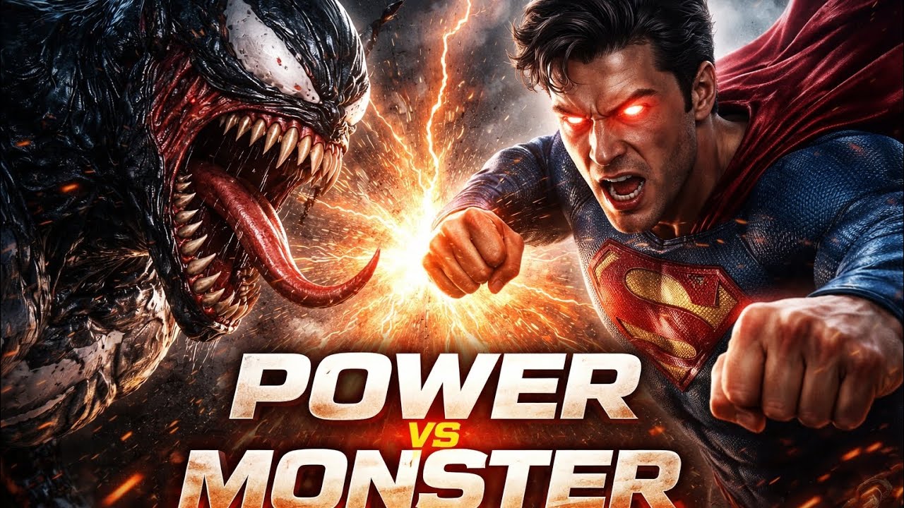 SUPERMAN VS VENOM Fighting 😤SUPERMAN vs VENOM - When the Invader Gets Struck First 