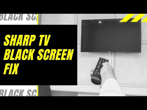 Sharp TV Black