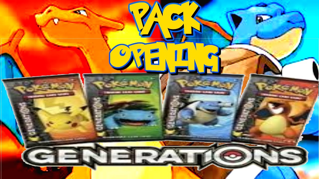 Pokémon Generations Pack Opening & Battles YouTube