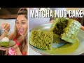 KETO LOW CARB Matcha Mug Cake! Simple & Easy Low Calorie Recipe!