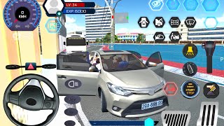 Car Simulator Vietnam - Toyota Sedan Long Drive - Car Game Android Gameplay screenshot 3