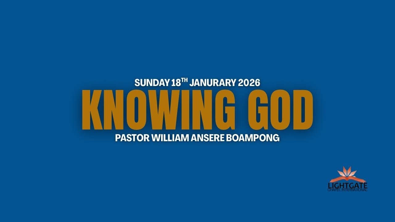 'Seek the Kingdom of The Lord'//Family Service// Rev. William Ansere Boampong