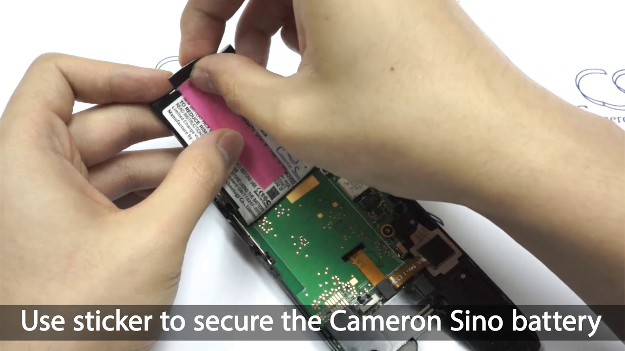 Verifone e315 battery replacement || How to replace Cameron Sino battery for  CS-VFE315BL