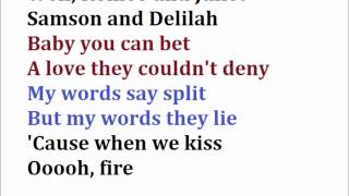 Pointer Sisters - Fire Lyrics chords