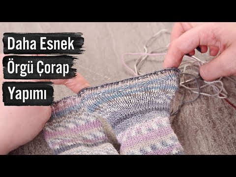 Video: Çoraplarda Elastik Nasıl örülür