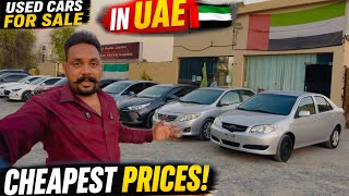 Dubai Sharjah Cheapest Car Market 🚗 | Imported Cars at Lowest Prices in UAE | Naeem bhai used cars
