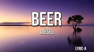 #Diesel - Beer song | Lyrics Video | Harish Kalyan | Athulya | Dhibu Ninan Thomas | Lyric-a