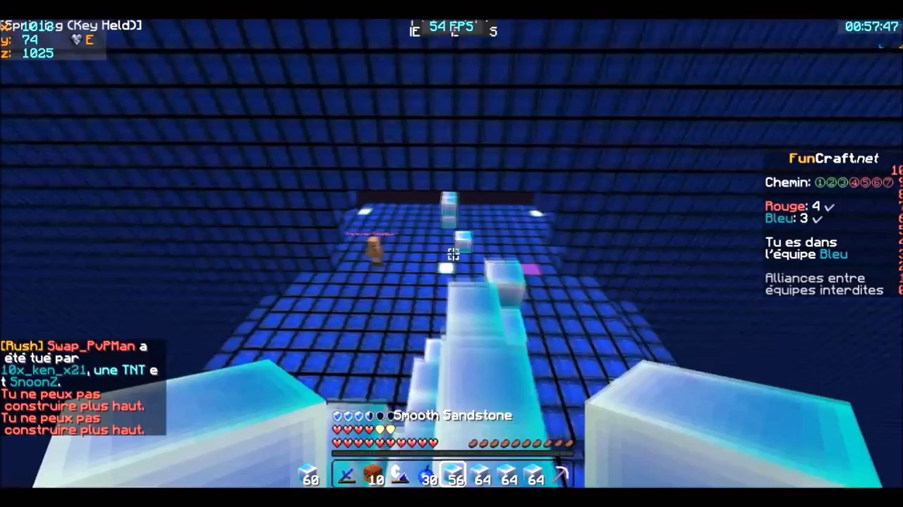 MODS NO KB AND 5 BLOCK REACH FOR FUNCRAFT V2 -18 - YouTube
