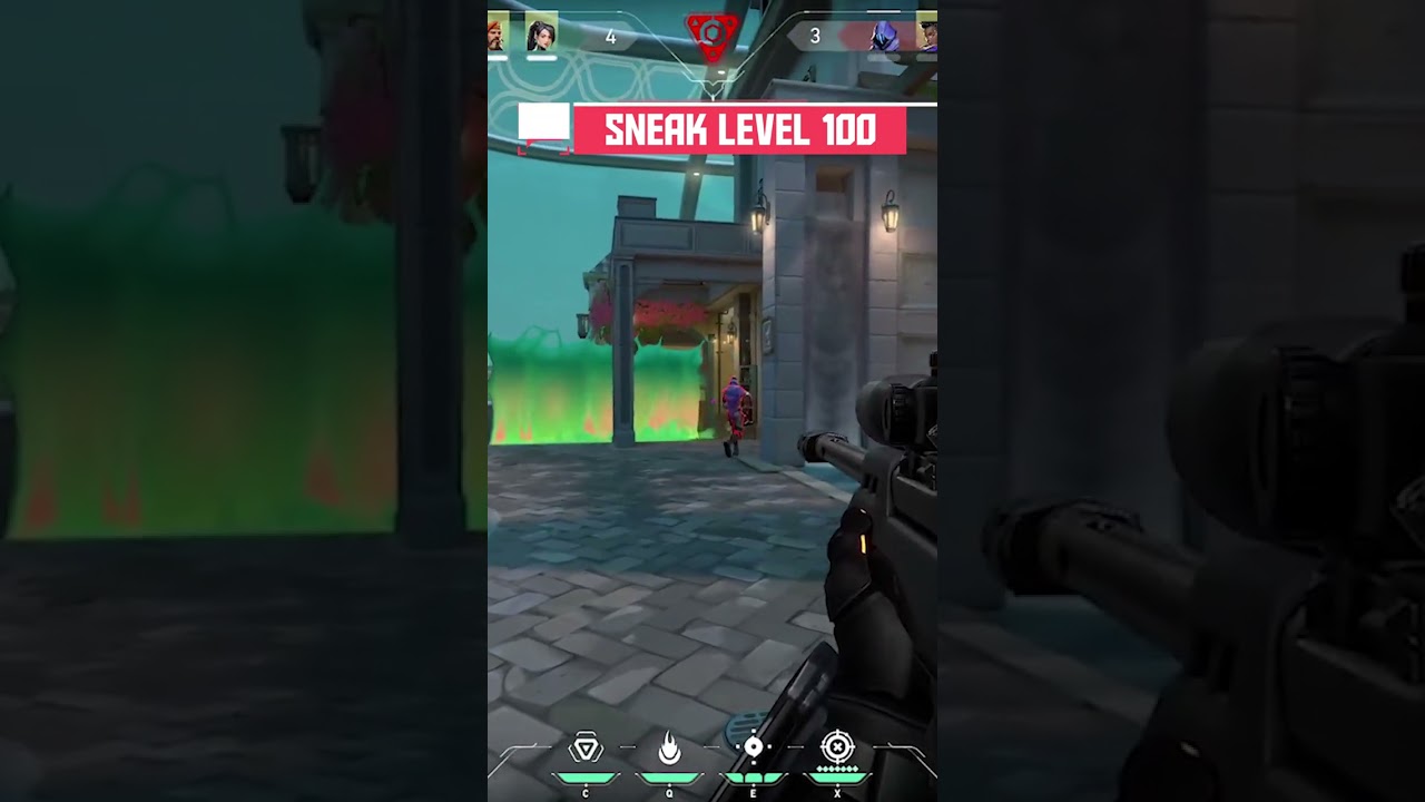 When your SNEAK Level Reaches 100...