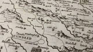 Ancient map of Hartfordshire, 1610 | SKU: 191874