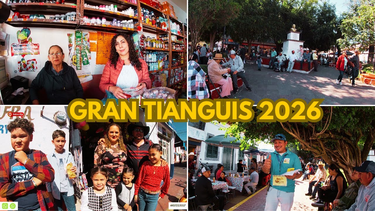 GRAN TIANGUIS EN COENEO MICHOACAN MEXICO DIA 8 DE ENERO DEL 2026