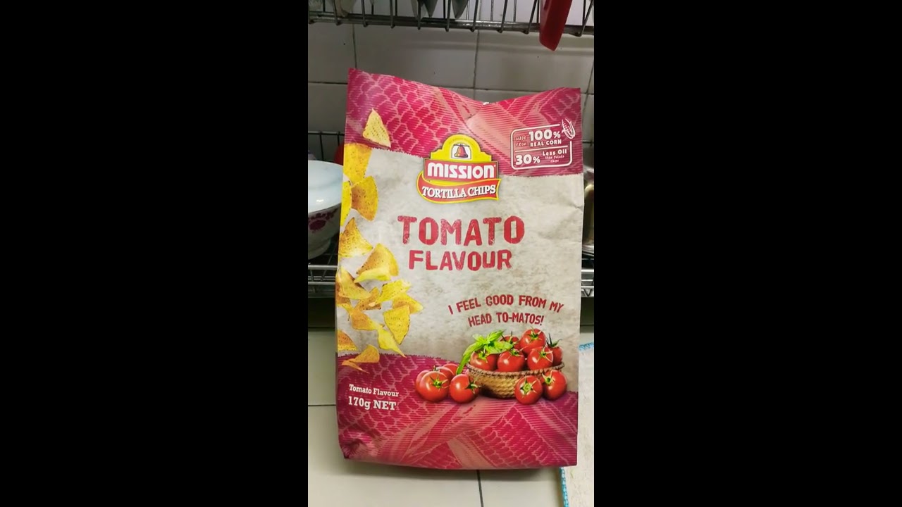 Mission Tortillas 🍅 Tomato Flavour made locally, in M'sia. 🇲🇾