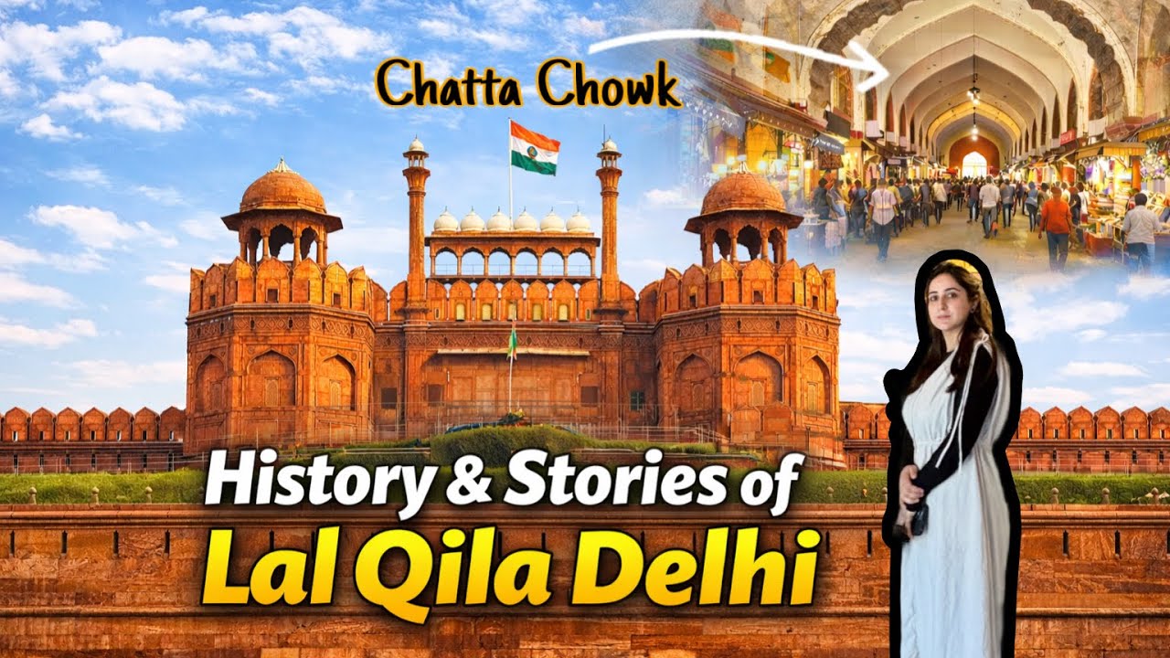 Inside Red Fort exploring India’s freedom struggle and history.