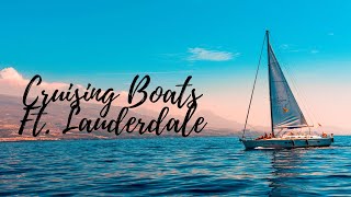 Boats Cruising the Intercoastal - Fort Lauderdale - Sailing Catamaran - Water Taxi - Center Console