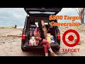 Living in my 200 target conversion van with a dog from 150 acres to a 100 sq ft honda