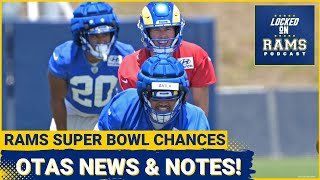 Rams Super Bowl, Division Chances, OTAs News & Notes, Matthew Stafford Not Holding Out & More