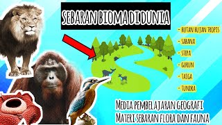 Geografi Kelas XI: Jenis-jenis bioma di dunia Geografi Kelas XI: Jenis-jenis bioma di dunia