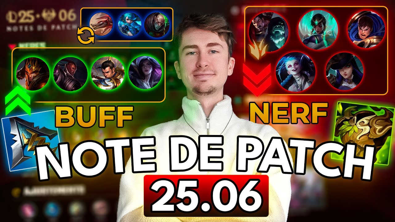 NOTE DE PATCH 25.06 📜: Mini Rework Naafiri, changements sur Gwen ...