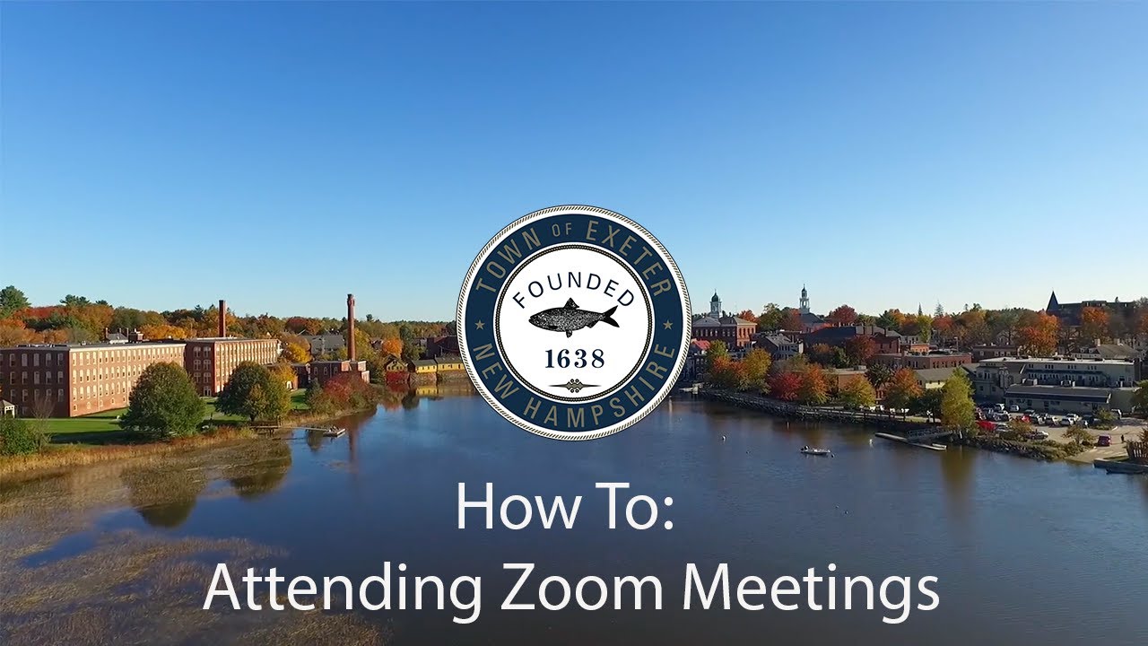 How To: Attending a Zoom Meeting - YouTube