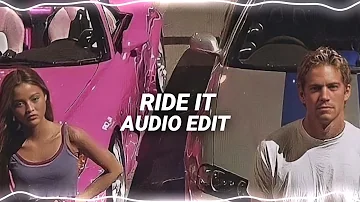 ride it - Jay Sean [edit audio]