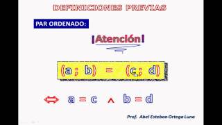 THE ORDERED PAIR