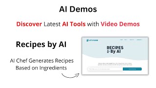 Get Creative in the Kitchen with Recipes by AI | Recipes by AI Chef Demo