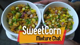 Sweet Corn Mixture Chat | Easy sweet corn recipe | Fast Food | VSL