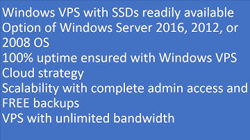 Best Windows VPS Hosting Service Provider