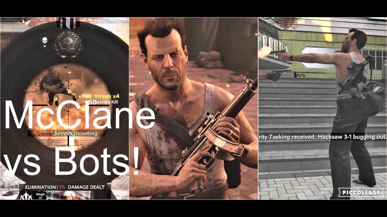 Call of Duty Black Ops Cold War (PS5) John McClane vs Bots! YouTube