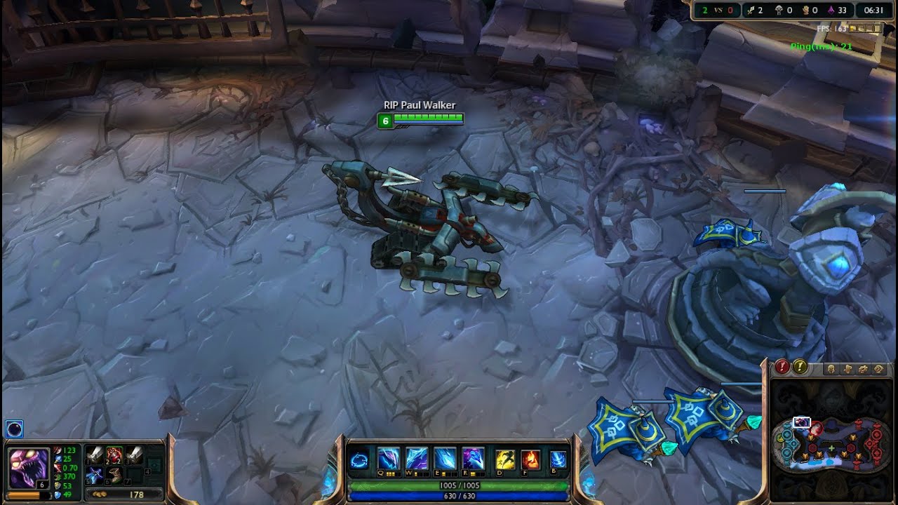New Battlecast Alpha Skarner Skin - 1820 RP - In Game Preview - PBE