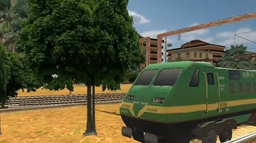 TRAINS CROSSING ON BUMPY FORKED RAILROAD CROSSING | Train Simulator 2022