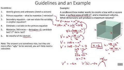 4 6 Optimization Using Derivatives
