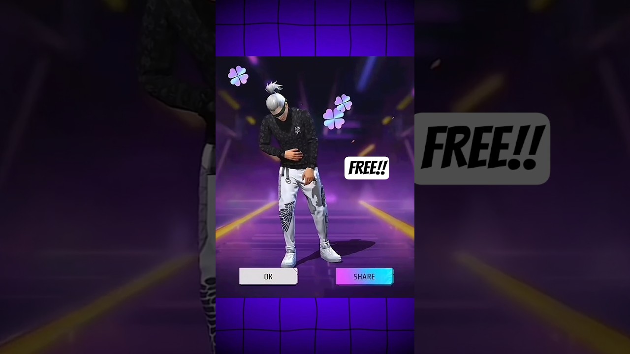 Free fire sholay emote free Trick | Free Fire X sholay Glitch