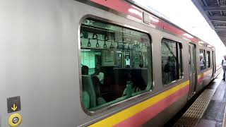 【Water Crown♪(車載)】E129系上越線普通越後中里行(長岡発車) Series E129 Joetsu Line Local for Echigo Nakazato at Nagaoka