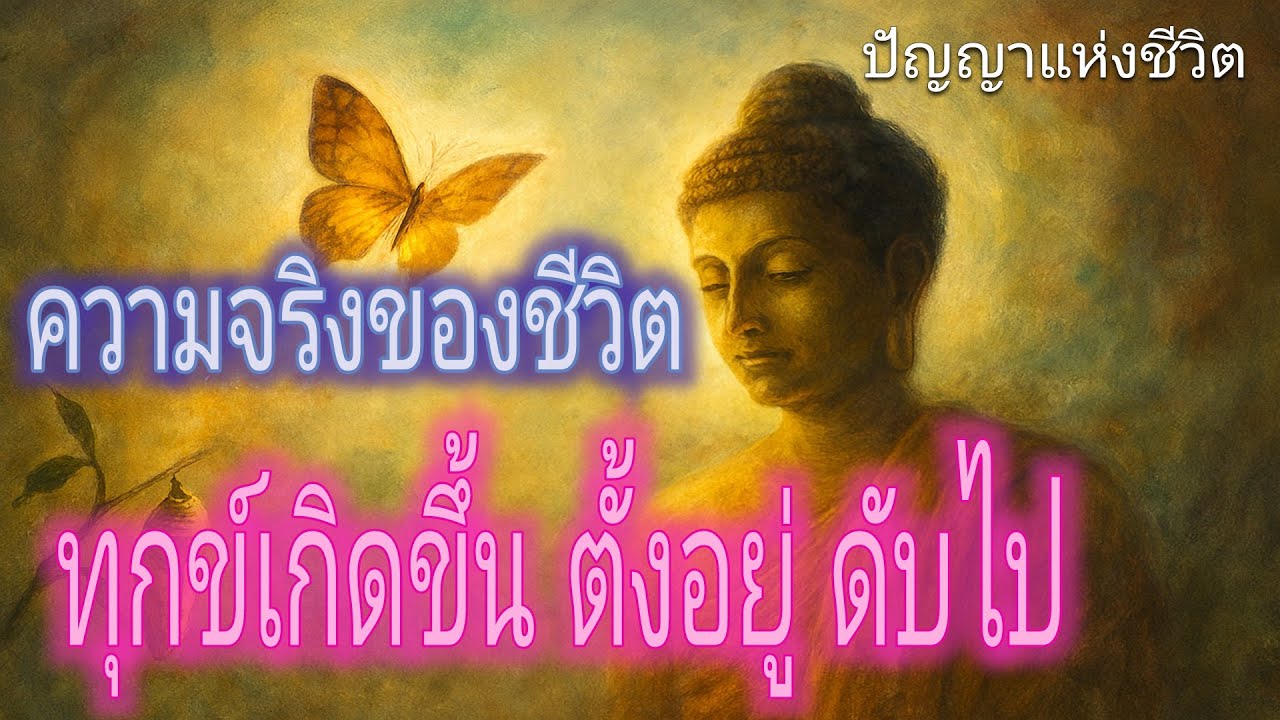 ความจริงของชีวิต : ทุกข์เกิดขึ้น ตั้งอยู่ ดับไป | จัด 