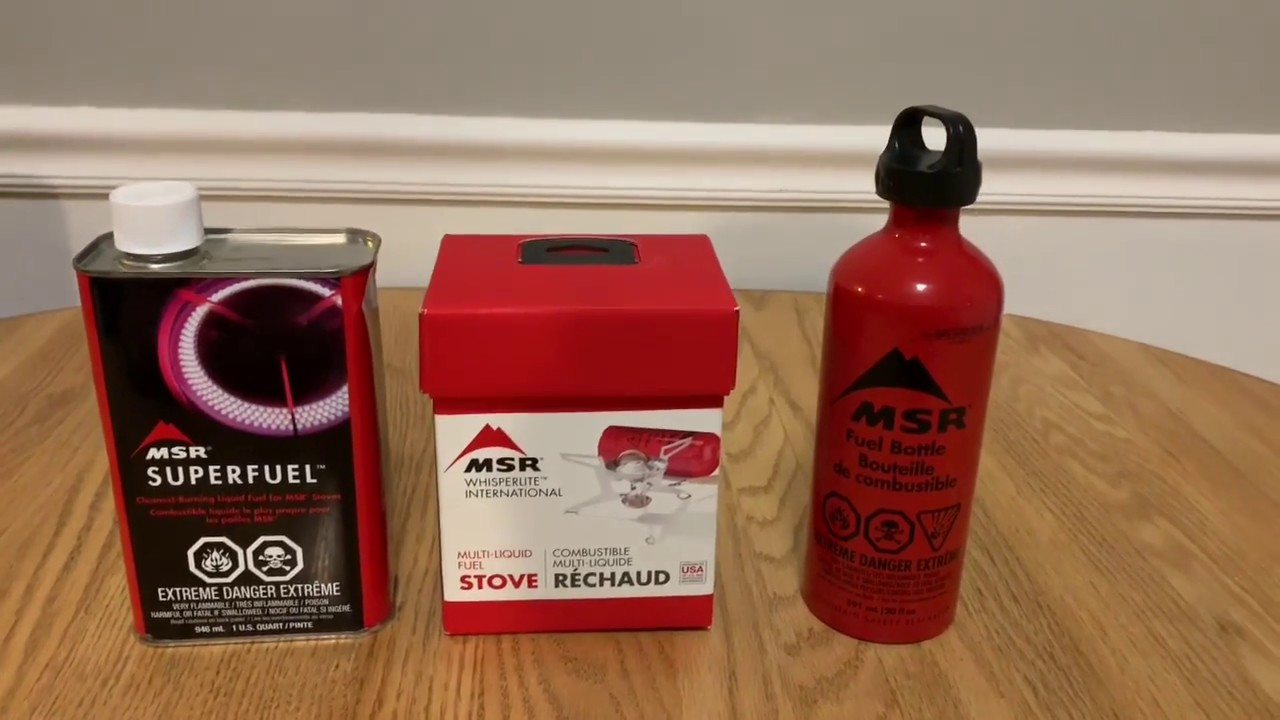 Msr whisperlite international unboxing - YouTube