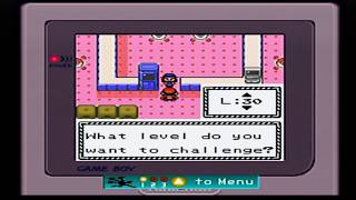 Pokemon Crystal Version Nintendo Game Boy Color Battle Tower Level Lv 30 Cleared Clear