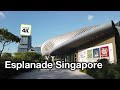 Esplanade  theatres on the bay virtual walking singapore 4k